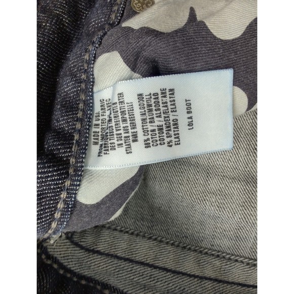 Lucky Brand Womens Jeans Lola Boot Midrise sz 28 Distressed - Picture 3 of 12
